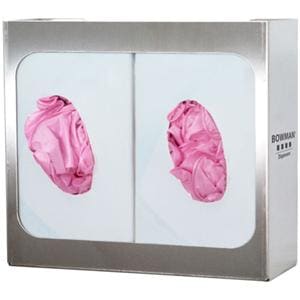 Stainless Steel Glove Box Holder Double Ea