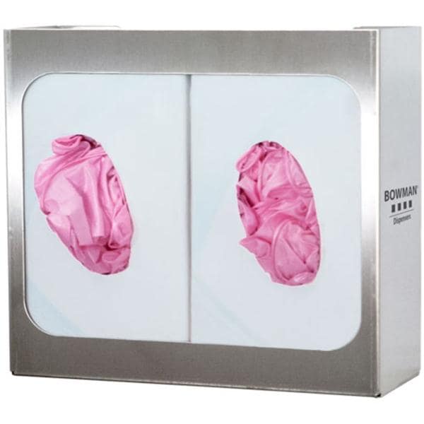 Stainless Steel Glove Box Holder Double Ea