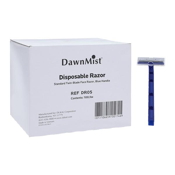 DawnMist Razor Blue Disposable 100/Bx