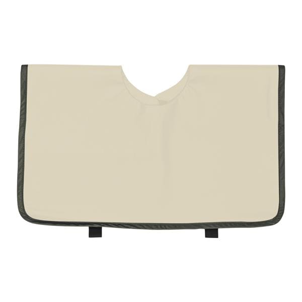 Soothe-Guard Lead-Free X-Ray Apron Panoramic Cape Adult Sand w/ Thyrd Clr Ea