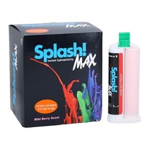 Splash! Max Impression Material Hlf Tm St 50 mL X Lt Bdy 8 Crtrdg Pkg 8/Pk