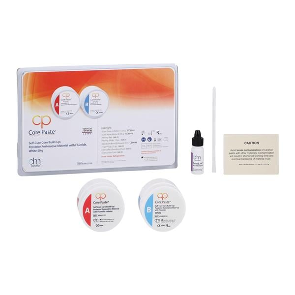 Core Paste Core Buildup White Regular Set Complete Kit