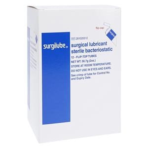 Surgilube Lubricating Jelly 2oz Flip Top Tube 12/Bx, 12 BX/CA