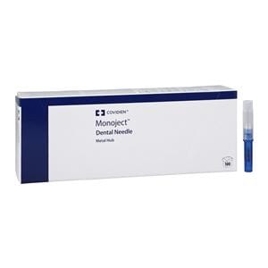 Monoject Needle Metal Hub 30 Gauge Short Blue 100/Bx, 10 BX/CA