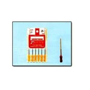 Hedstrom Files 25 mm Size 40 Stainless Steel Black 0.02 6/Pk