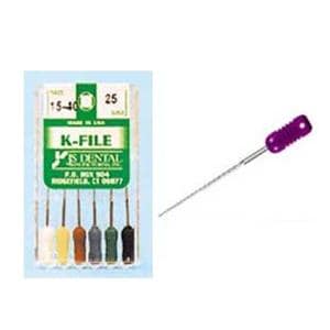 K-File 31 mm Size 80 Stainless Steel Black 0.02 6/Pk