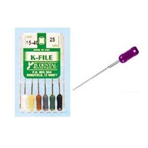 K-File 31 mm Size 90-140 Stainless Steel Assorted Assorted 0.02 6/Pk