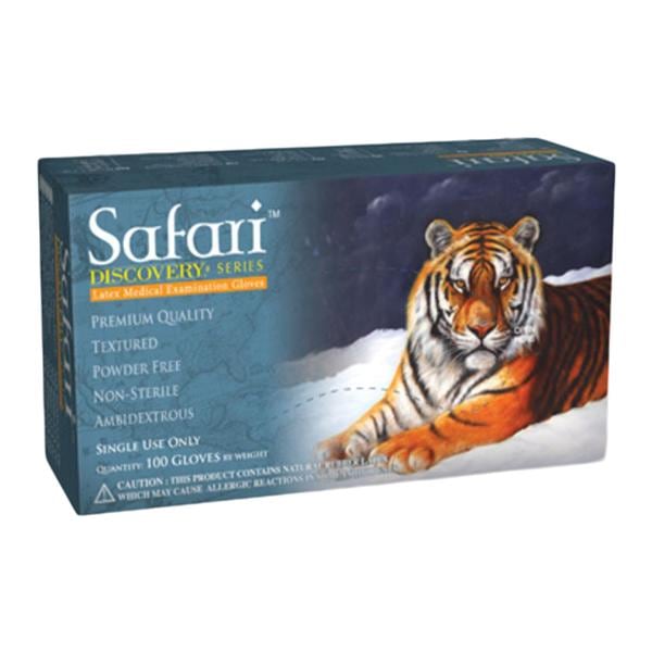 Safari Exam Gloves Small White Non-Sterile