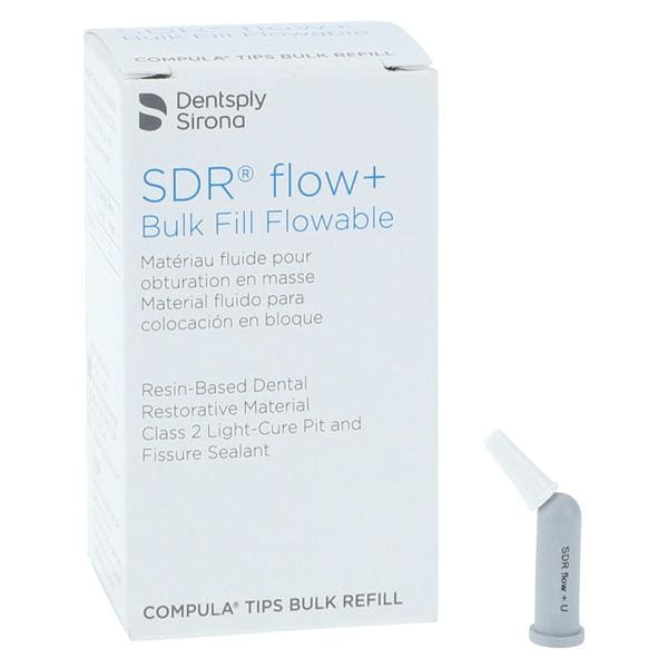 SDR flow+ Bulk Fill Flowable Composite Universal Compula Tip Refill 50/Pk