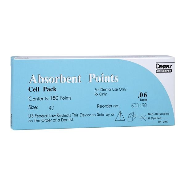 Absorbent Points 0.06 180/Bx