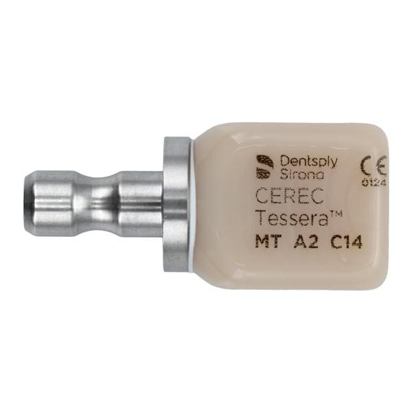 CEREC Tessera MT Milling Blocks Medium Translucency C14 A2 For CEREC 4/Bx