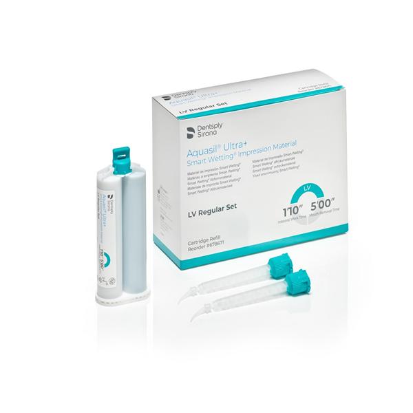 Aquasil Ultra+ Smart Wetting Impression Material Wsh Reg St 50 mL LV Refill 4/Pk