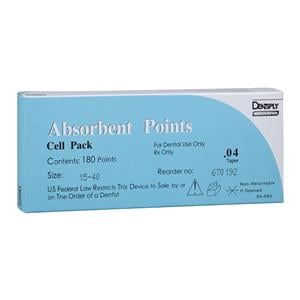 Absorbent Points 0.04 180/Bx