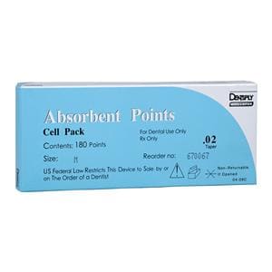 Absorbent Points 180/Bx