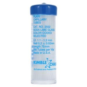 Microhematocrit Capillary Tube Soda-Lime Glass 200/Vl