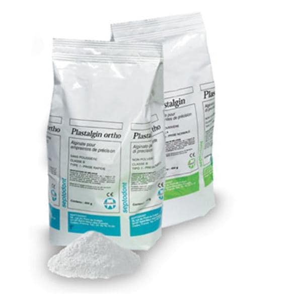 Plastalgin Ortho Dust Free Alginate 1 Lb Refill Package Fst St Reg Bd 16oz/Bg
