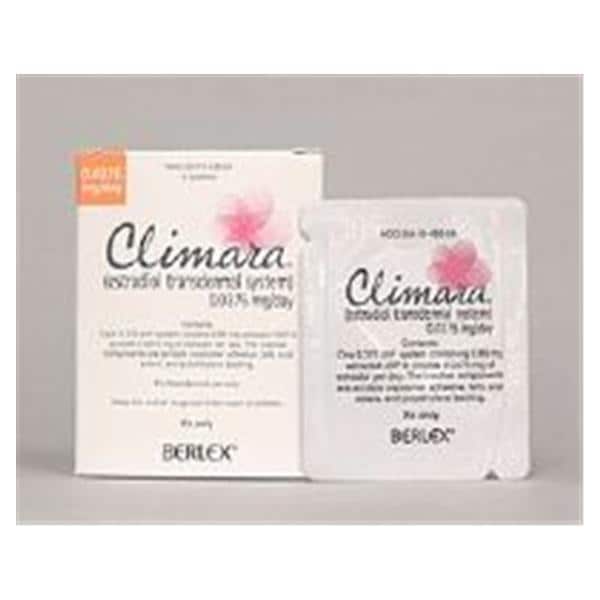 Climara Transdermal System 0.1mg Delivery System 4/Package