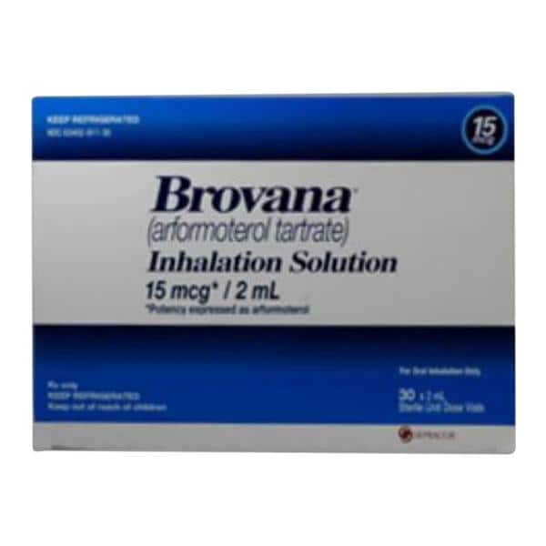 Brovana Inhalation Solution 15mcg/2ml Vial 2mL 30/Package