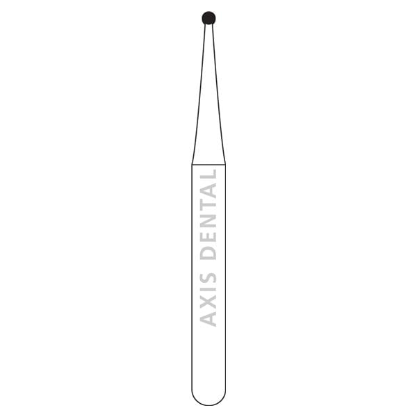 NTI Carbide Bur Operative Friction Grip 1/2 5/Pk