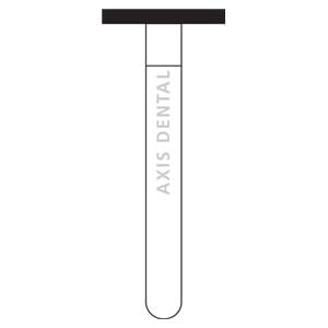 NTI Diamond Bur Friction Grip Medium 818-050M Ea
