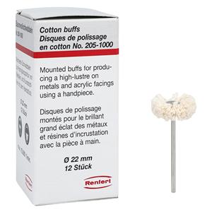 Buff 22mm Cotton 12/Pk