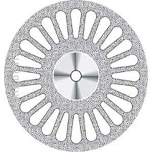 NTI Diamond Disc Double Sided Handpiece D405-220 22 mm Ea