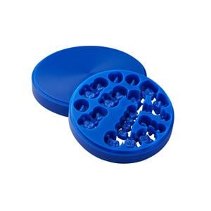Easy Blank Wax Disc Blue 98.5x20mm Ea