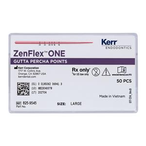ZenFlex ONE Gutta Percha Points Size #45 White 50/Bx