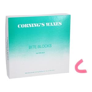 Bite Blocks 3/8" Pink 100/Bx