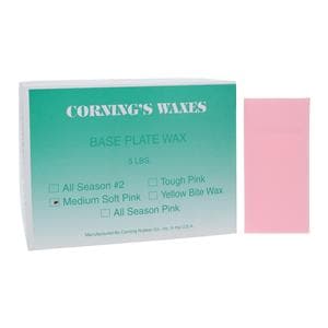 Wax Baseplate Regular Pink 5Lb