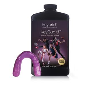 KeyPrint 3D Print Resin KeyGuard Purple 1Kg