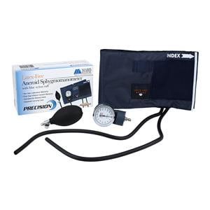 Precision Aneroid Sphygmomanometer Nvy Bl LF Arm Dial Display Ea