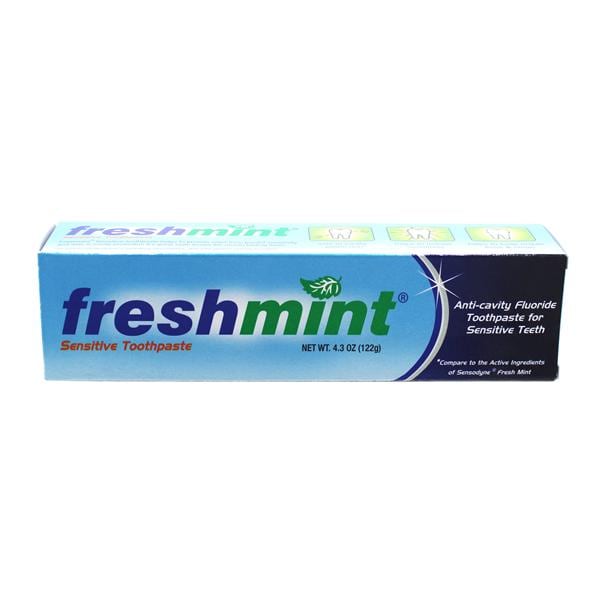 Freshmint Anticavity Mint Toothpaste 4.3 oz With Fluoride 24/Ca