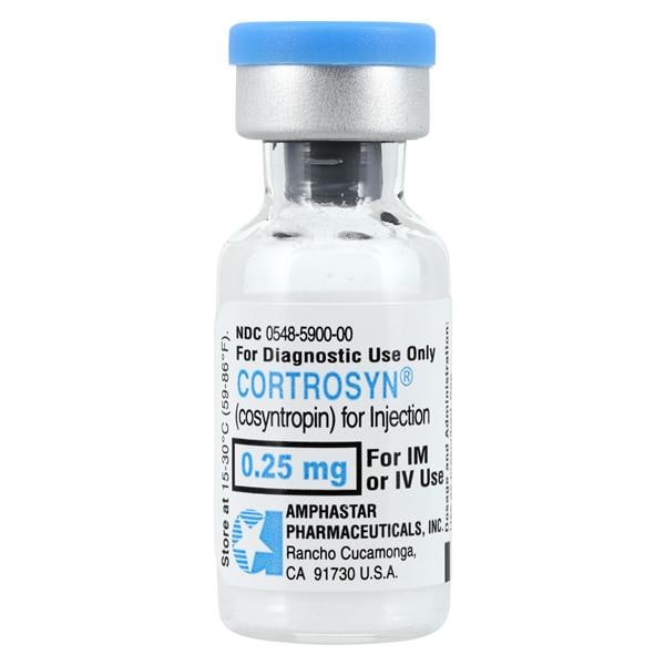 Cortrosyn Injection 0.25mg SDV 1mL Each