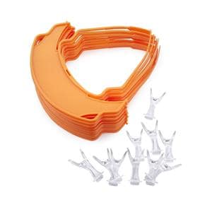 ClearLite Safety Visor Assorted Reusable 10/Pk