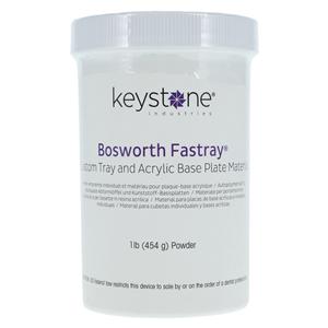 Fastray Custom Tray Material Acrylic Base Self Cure Pink Powder 5Mnt Reg 1Lb/Jr