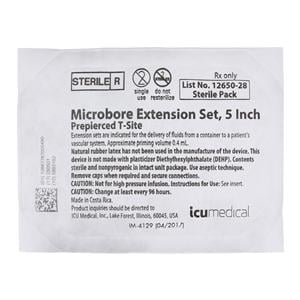 Lifeshield IV Extension Set 5-1/4" Injection Site M/F Adptr Grav 120/Ca