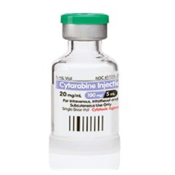 Cytarabine Injection 20mg/mL SDV 5mL 5/Package
