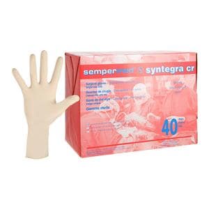 SemperMed Syntegra CR Chloroprene Surgical Gloves 8 Natural 40/Bx