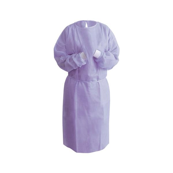 Isolation Gown SMS Regular Lavender 50/Ca
