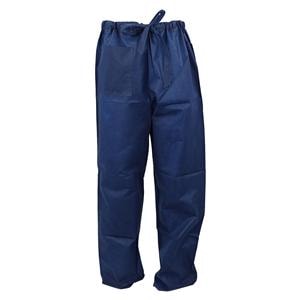 Scrub Pant Spunbonded Polypropylene Small Dark Blue 10/Bg