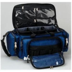 3800 Medical Bag 23x15x11" Navy Blue Zipper Closure 2 Handles