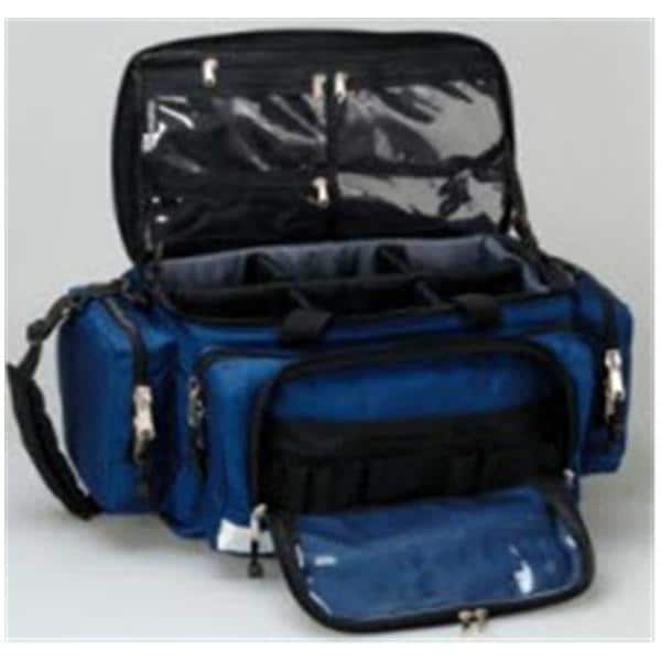 3800 Medical Bag 23x15x11" Navy Blue Zipper Closure 2 Handles