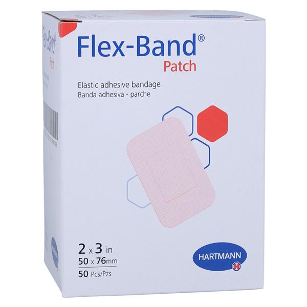 Flex-Band Adhesive Bandage Fabric 2x3" Flesh Sterile 50/Bx, 24 BX/CA