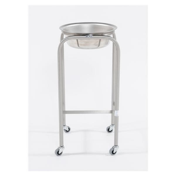 Basin Stand Round Stainless Steel Silver 8-1/2qt
