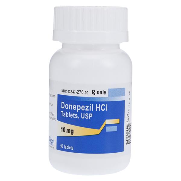 Donepezil HCl Tablets 10mg Bottle 90/Bottle