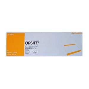 Opsite Polyurethane Film Wound Dressing 11x11-3/4" Sterile Adhesive Transparent