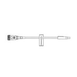 IV Extension Set 6" Safsite Luer Slip Connector 100/Ca