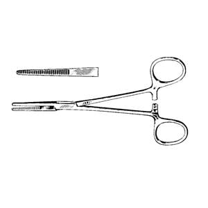 Kelly Forcep Straight 5-1/2" Ea
