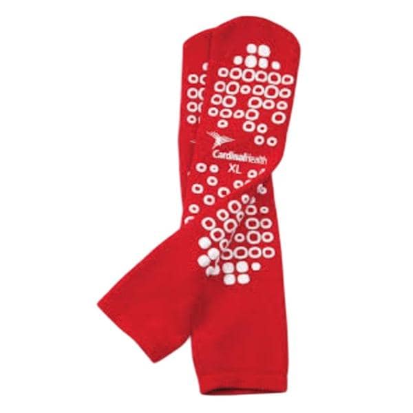 Patient Slippers Cotton/Terry In Red Bariatric 48/Ca